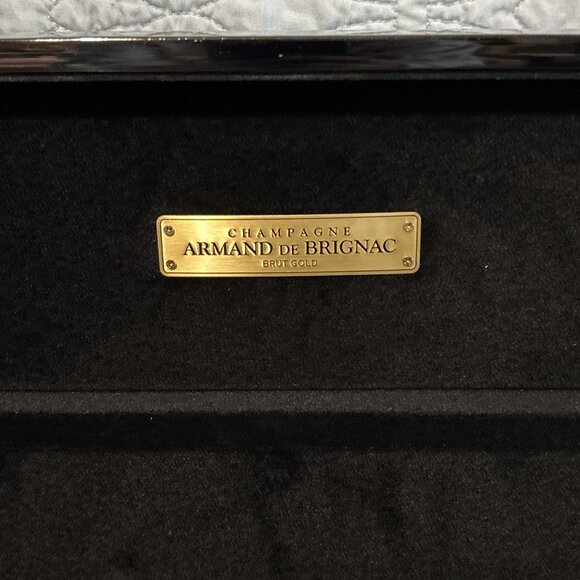 Armand De Brignac Rose Ace Of Spades Black Lacquer Champagne Box Case ONLY - Picture 7 of 10